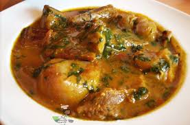 Ogbono soup with Goatmeat